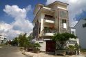 Modern housing in suburban Ho Chi Minh City, Vietnam.